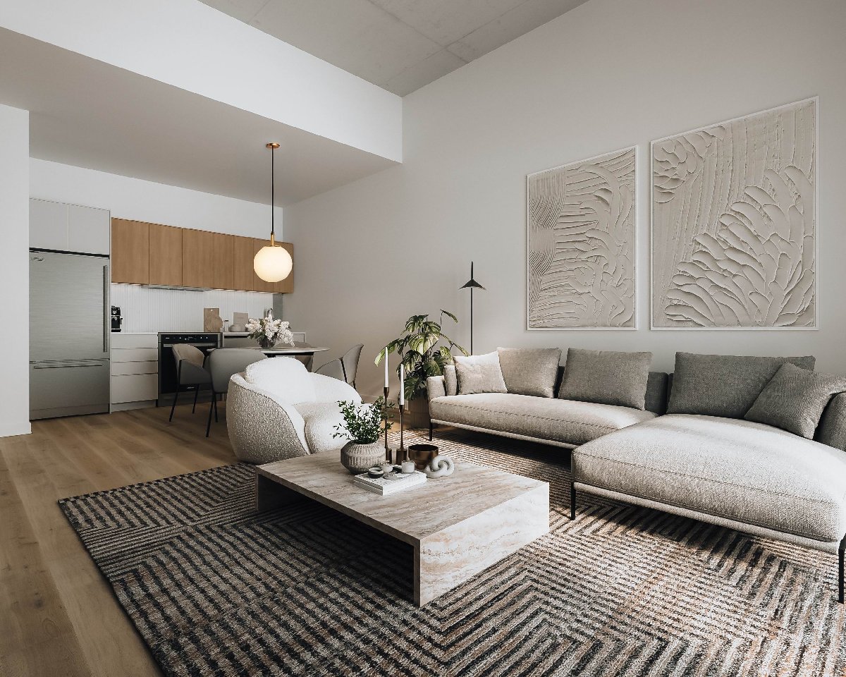 Rental condos Private domain 14 million sq. ft