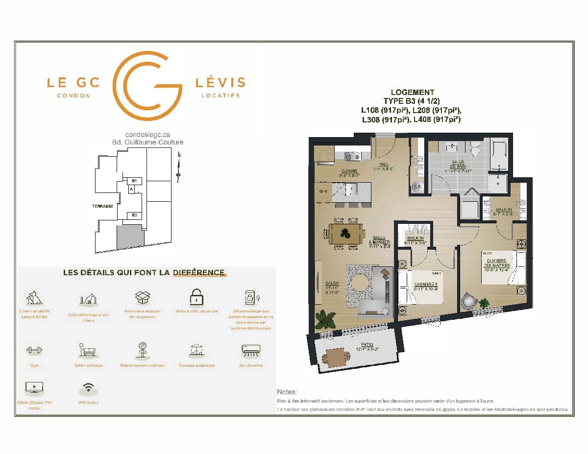 Gc condos in levis 1 month free * ! welcome !