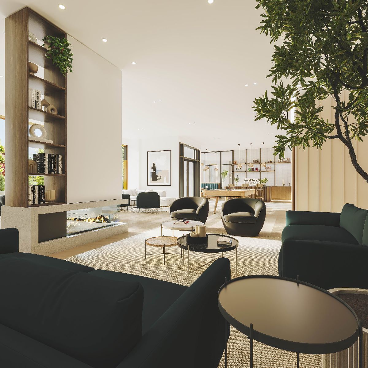 Hemisphere, upscale 5 1/2 condo in Pointe-Claire