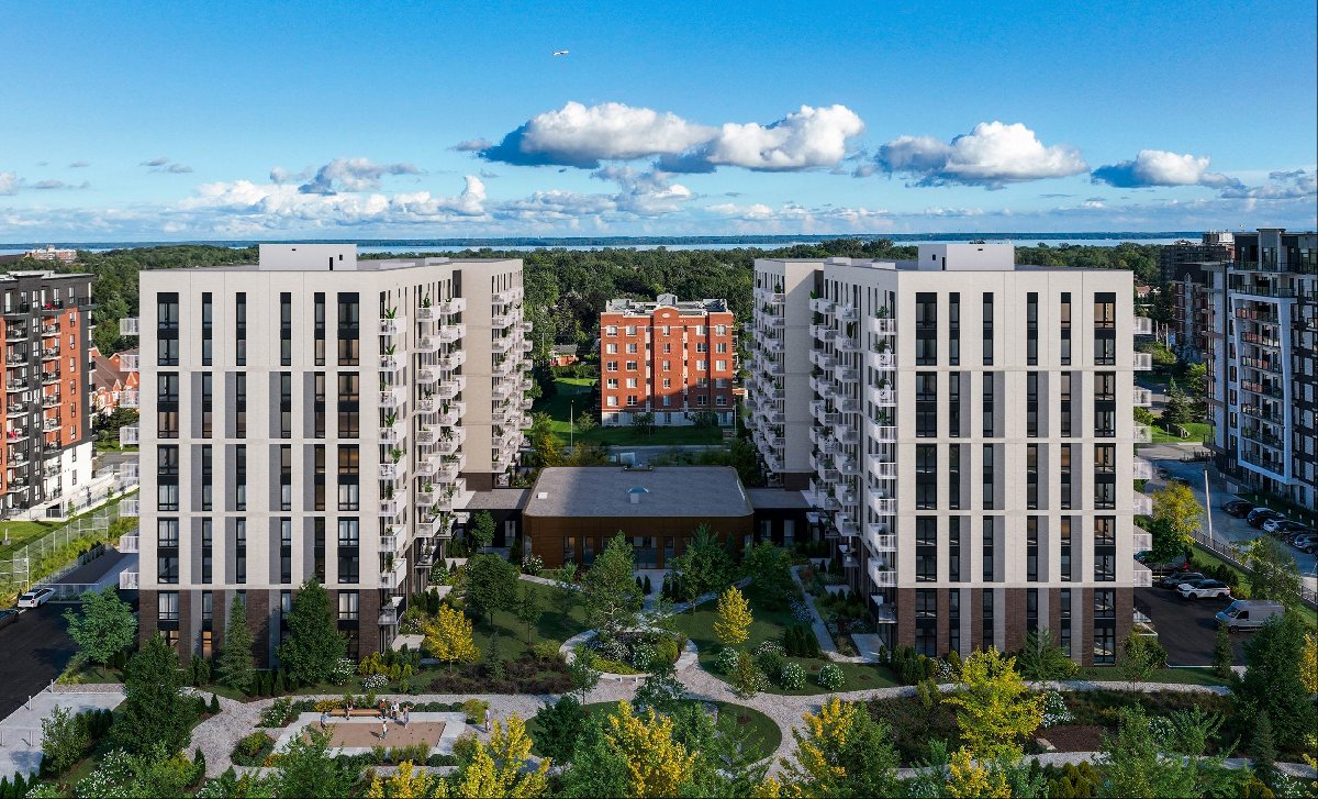 Hemisphere, upscale 5 1/2 condo in Pointe-Claire