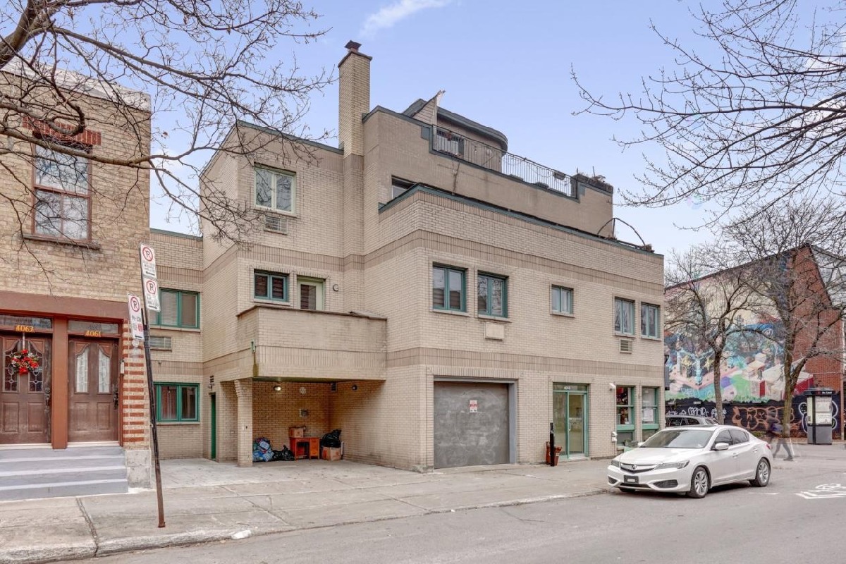 3 commercial units + garage � Duluth St., Plateau-Mont-Royal