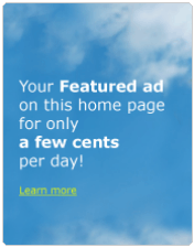 Your ad featured